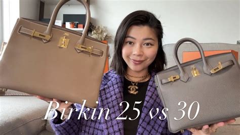 hermes birkin 25 vs 30 review|hermes birkin 25 price singapore.